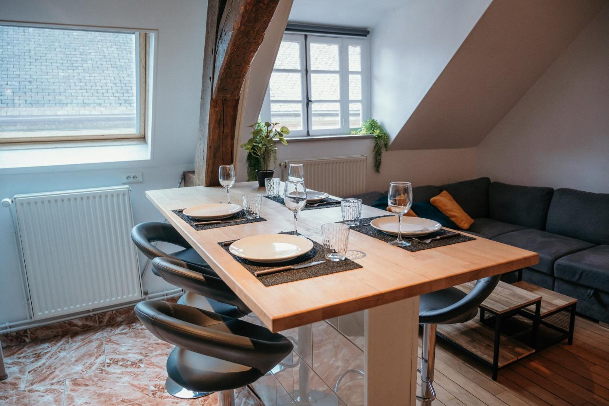 Appartement D'Aubilly Hyper Centre-Ville Charleville-Mézières Exteriör bild
